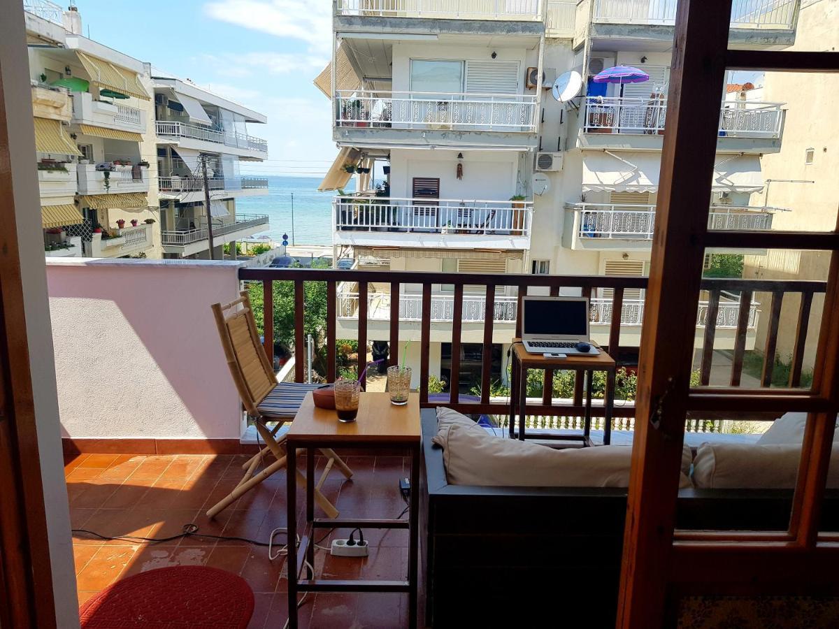 Perea Beach And Sea View Apartment Peraia  Ngoại thất bức ảnh