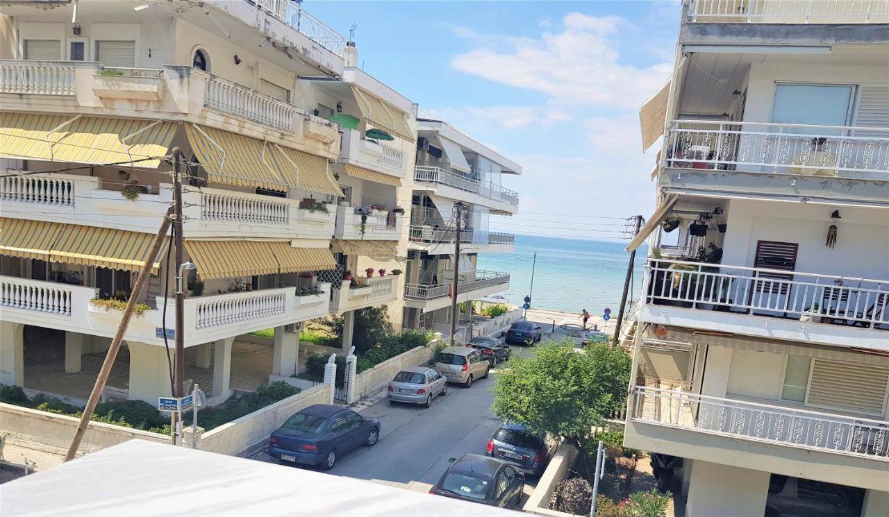 Perea Beach And Sea View Apartment Peraia  Ngoại thất bức ảnh