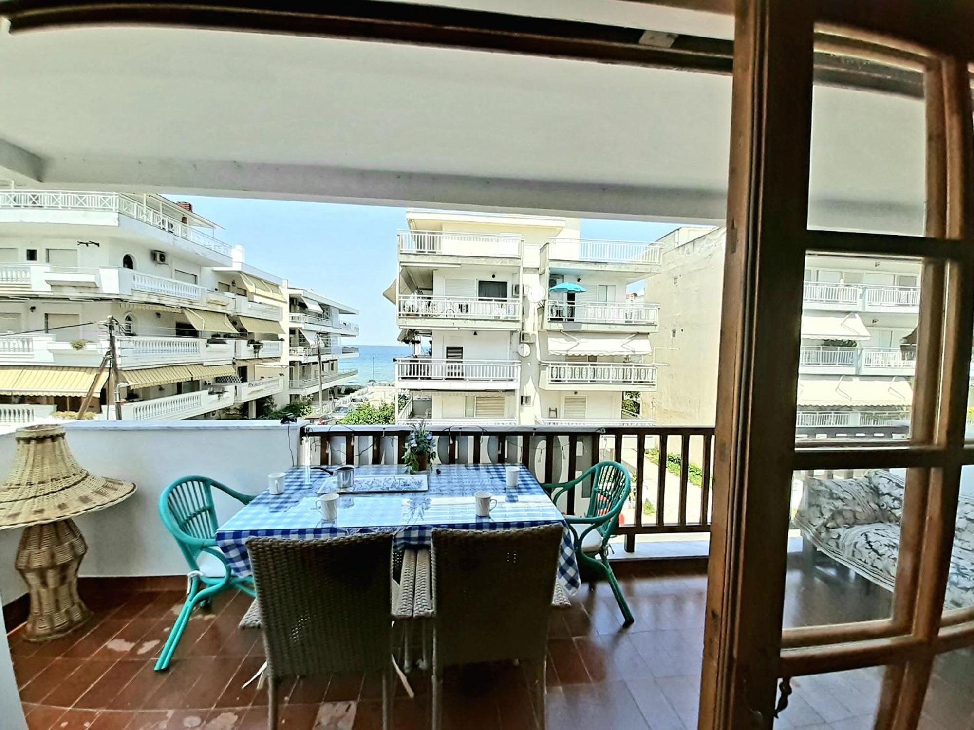 Perea Beach And Sea View Apartment Peraia  Ngoại thất bức ảnh